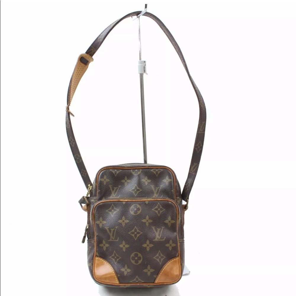 Auth Louis Vuitton Amazon Crossbody Bag